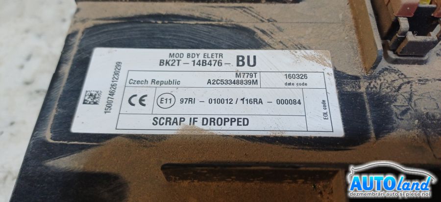 Panou Sigurante (tablou) FORD TRANSIT CUSTOM 2012-2018 Cod BK2T14B476BU 