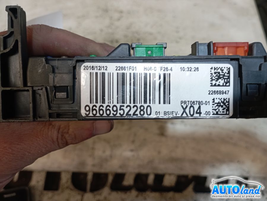 Panou Sigurante (tablou) PEUGEOT 207 SW (WK_) 2007-2026 Cod 9666952280 
