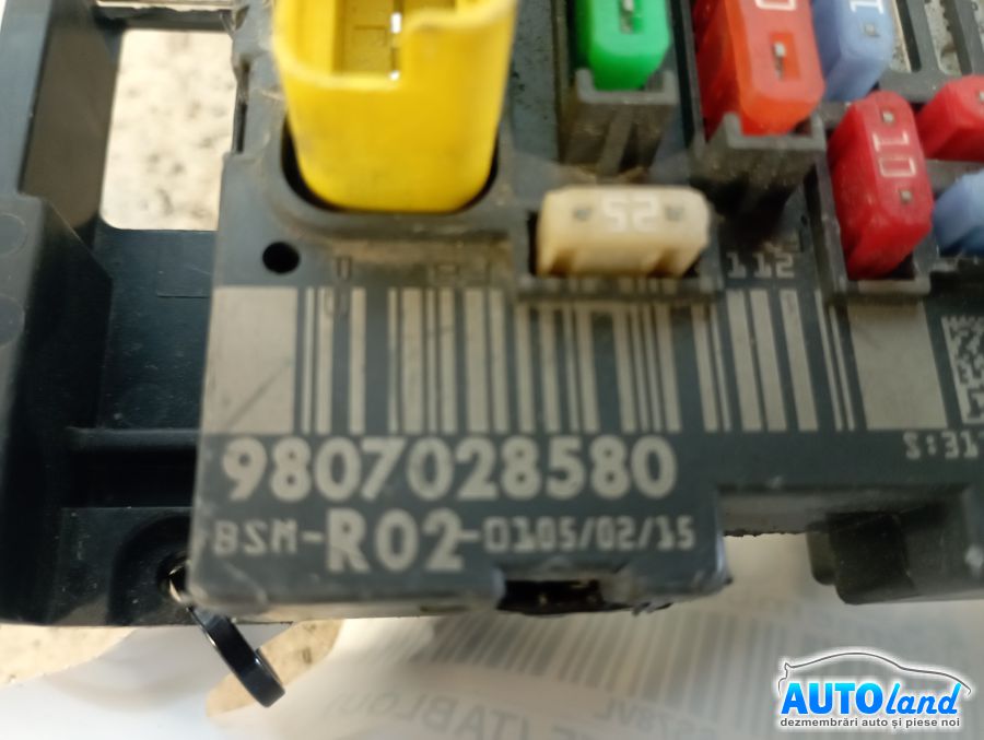 Panou Sigurante (tablou) PEUGEOT 3008 2009-2026 Cod 9807028580 