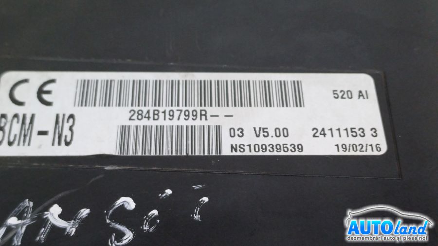 Panou Sigurante (tablou) RENAULT MASTER III 2010-2025 Cod 284B19799R 