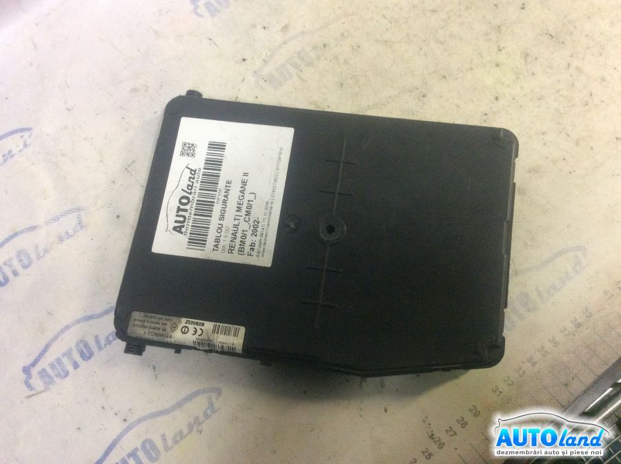 Panou sigurante (tablou) RENAULT MEGANE II (BM0/1_,CM0/1_) 2002-2026 Cod 8200780024 