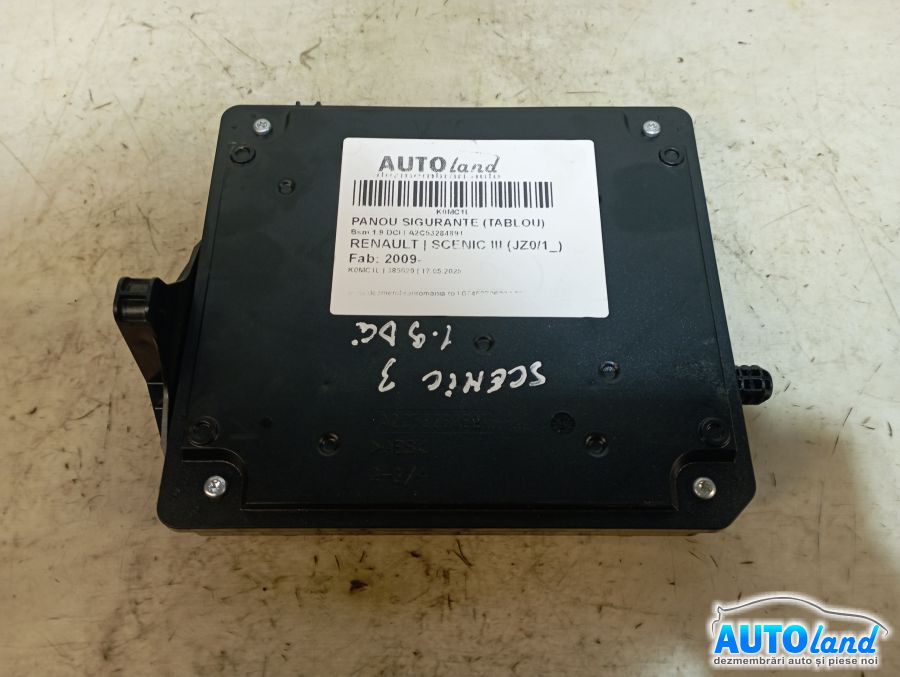 Panou Sigurante (tablou) RENAULT SCENIC III (JZ0/1_) 2009-2025 Cod 284B13640R 