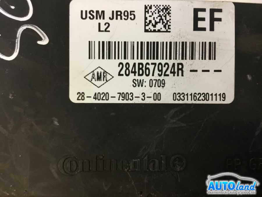 Panou Sigurante (tablou) RENAULT SCENIC III (JZ0/1_) 2009-2025 Cod 284B67924R 