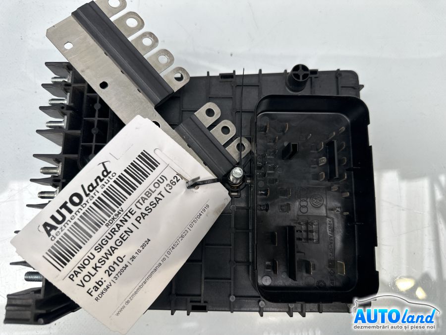 Panou Sigurante (tablou) VOLKSWAGEN PASSAT (362) 2010-2025 Cod 3C0937125A 