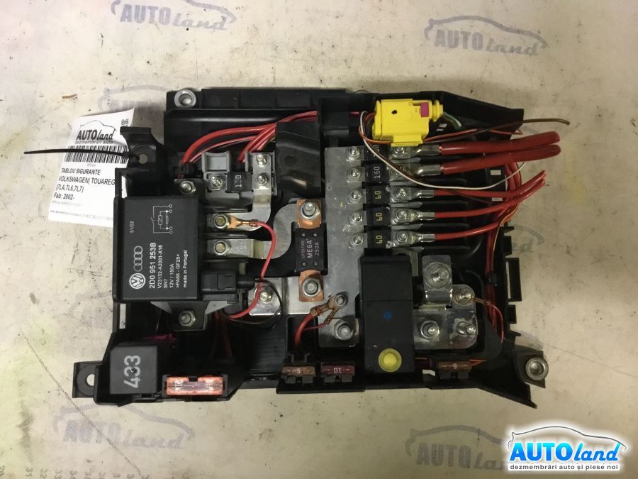 Panou sigurante (tablou) VOLKSWAGEN TOUAREG (7LA,7L6,7L7) 2002-2025 Cod 7L0937548B 