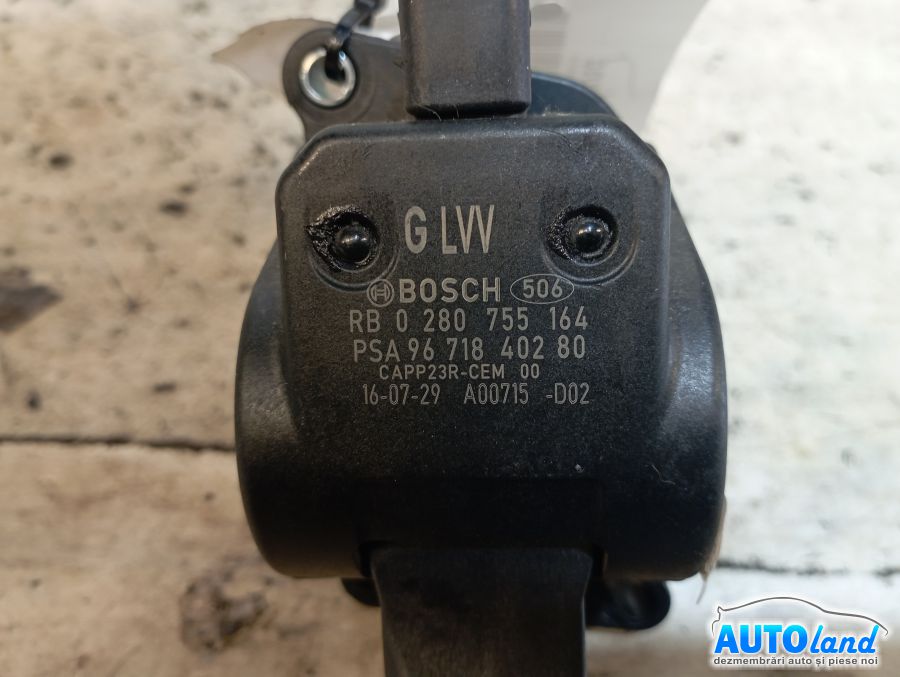 Pedala de Acceleratie CITROEN C4 (B7) 2009-2026 Cod 9671840280 