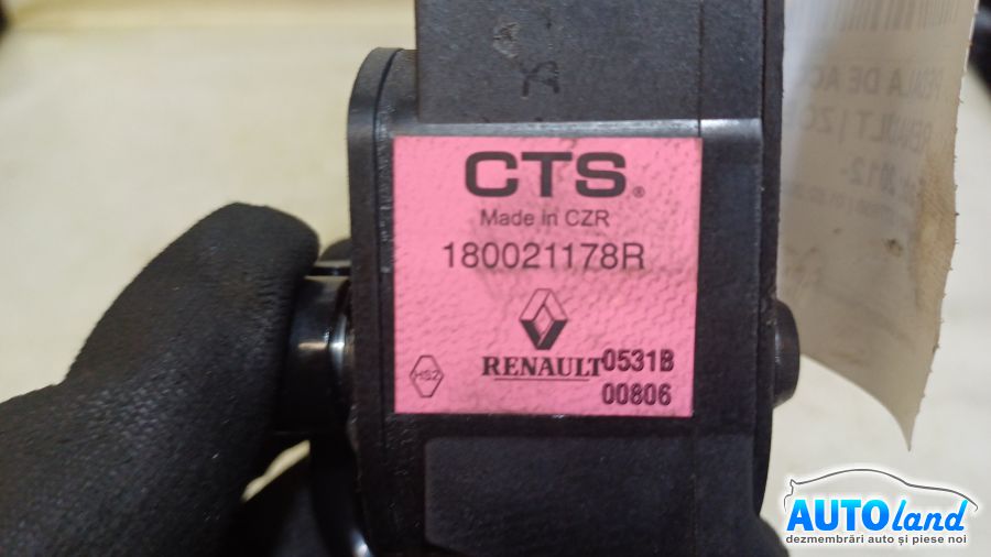 Pedala de Acceleratie RENAULT ZOE 2012-2025 Cod 180021178R 