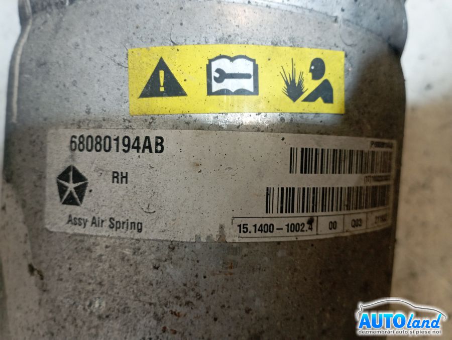 Perna Aer JEEP GRAND CHEROKEE III 2003-2026 Cod 68080194AB 