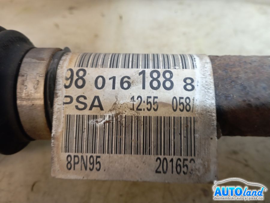 Planetara Dreapta PEUGEOT 508 2010-2026 Cod 9801618880 