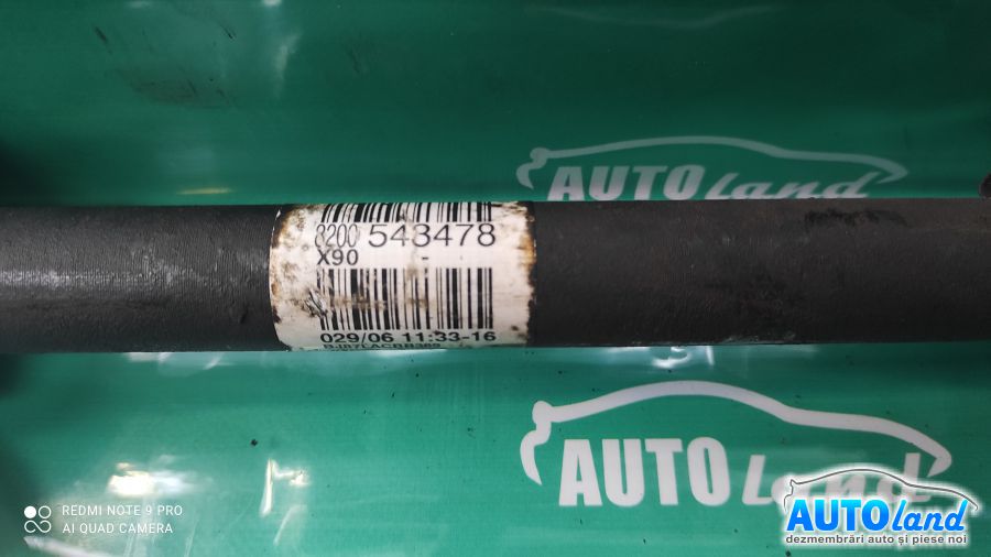 Planetara Dreapta RENAULT CLIO III (BR0/1,CR0/1) 2005-2026 Cod 8200543478 