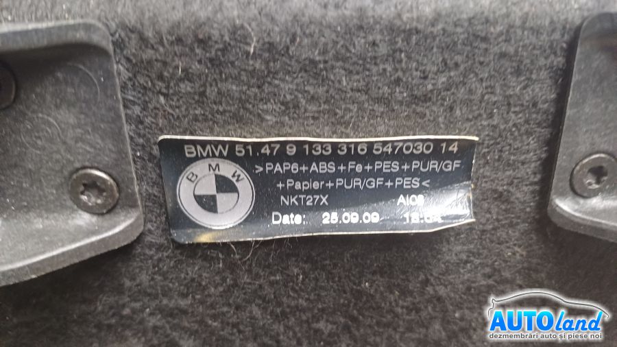 Polita Portbagaj/rulou Portbagaj BMW X6 2011-2025 Cod 51479133316 