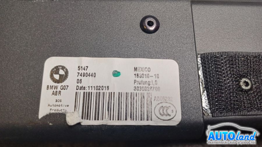 Polita Portbagaj/rulou Portbagaj BMW X7 (G07) 2018-2022 Cod 7490440 