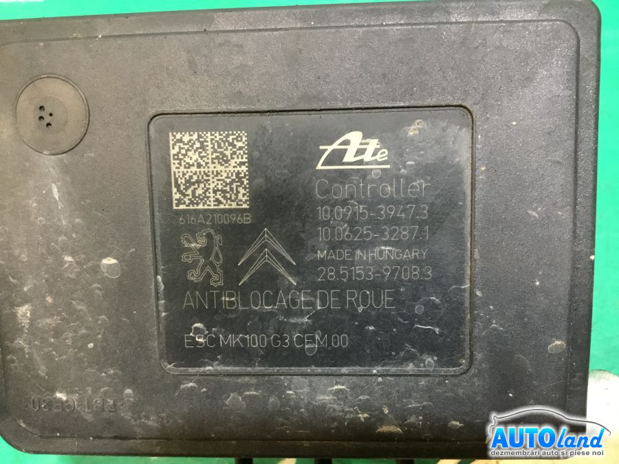 Pompa ABS CITROEN C-ELYSEE 2012-2025 Cod 9817031680 