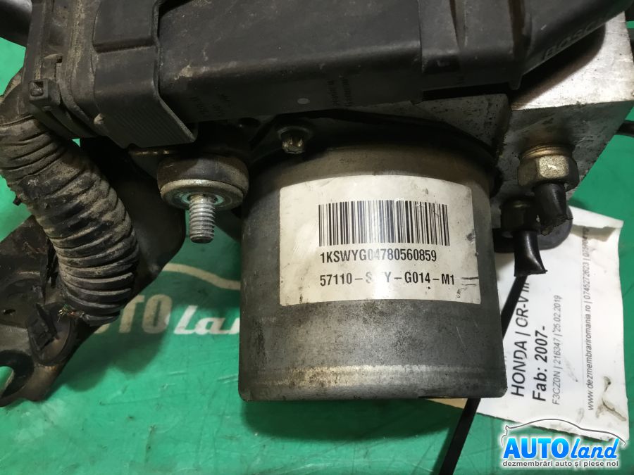 Pompa ABS HONDA CR-V III 2007-2025 Cod 0265235312 