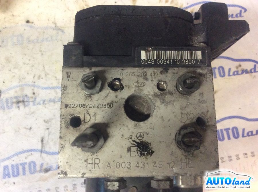 Pompa ABS MERCEDES-BENZ A-CLASS (W168) 1997-2004 Cod 0034314512 
