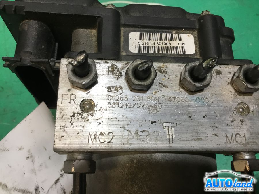 Pompa ABS NISSAN QASHQAI (J10,JJ10) 2007-2025 Cod 0265231899 