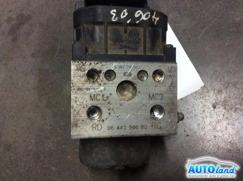 Pompa ABS PEUGEOT 406 (8B) 1995-2004 Cod 0265216543 
