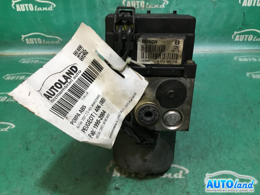 Pompa ABS PEUGEOT 406 (8B) 1995-2004 Cod 0265216543 