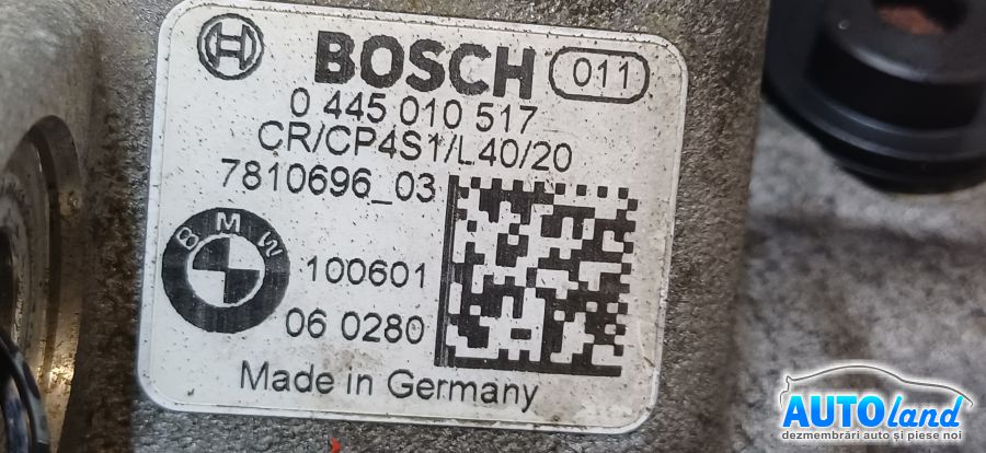 Pompa Injectie BMW 5 (F10) 2010-2026 Cod 0445010517 