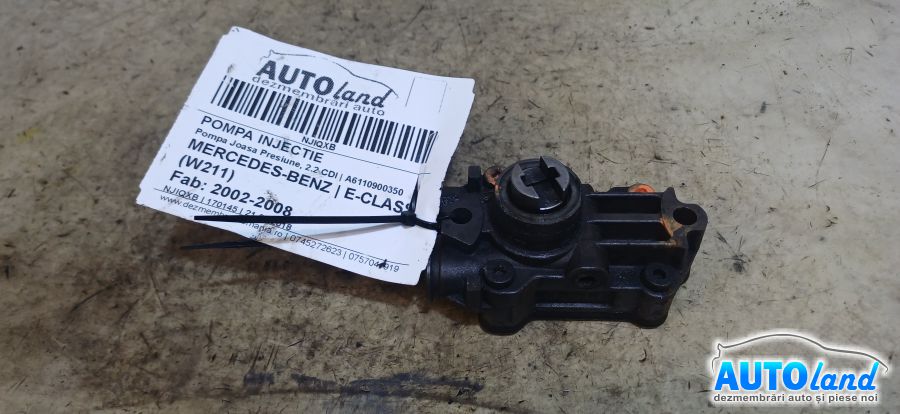Pompa Injectie MERCEDES-BENZ E-CLASS (W211) 2002-2008 Cod A6110900350 