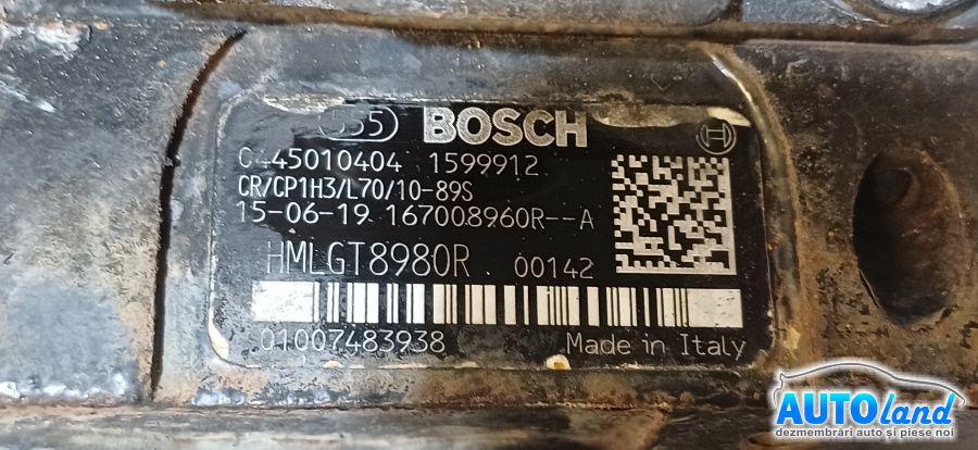 Pompa Injectie OPEL VIVARO B 2014-2018 Cod 0445010404 