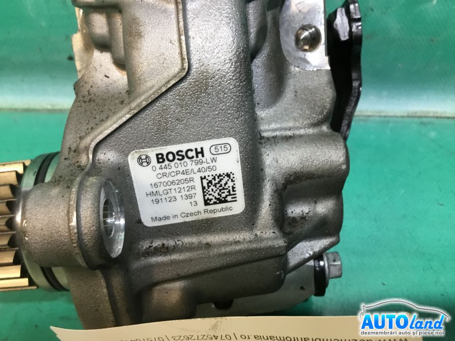 Pompa Injectie RENAULT KADJAR 2015-2025 Cod 0445010799 