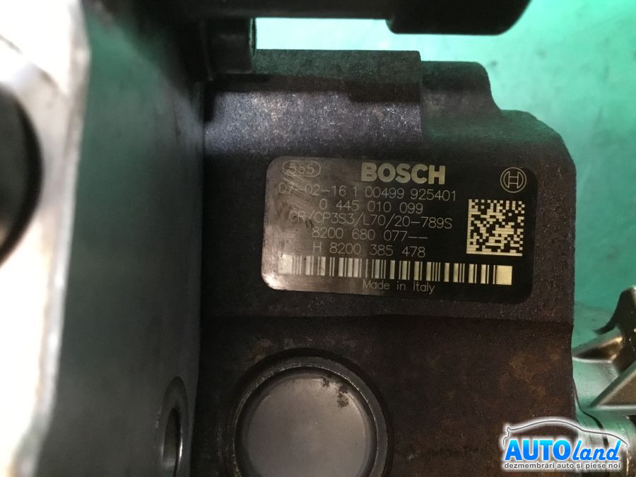 Pompa Injectie RENAULT TRAFIC II bus (JL) 2001-2025 Cod 8200680077 