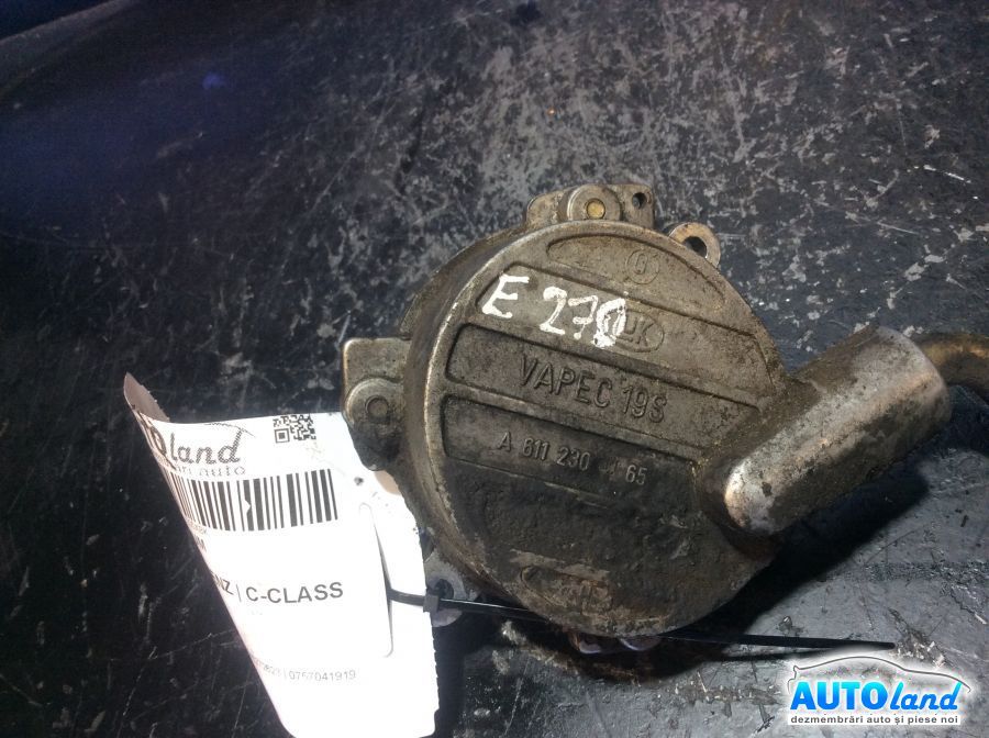 Pompa Vacuum MERCEDES-BENZ C-CLASS (W203) 2000-2026 Cod A6112300065 
