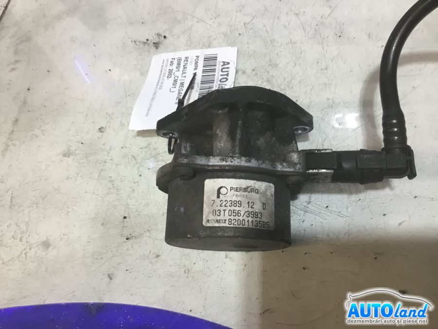 Pompa Vacuum RENAULT MEGANE II (BM0/1_,CM0/1_) 2002-2025 Cod 8200113585 