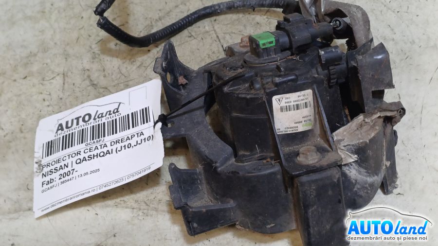 Proiector Ceata Dreapta NISSAN QASHQAI (J10,JJ10) 2007-2025 Cod 261508990A 