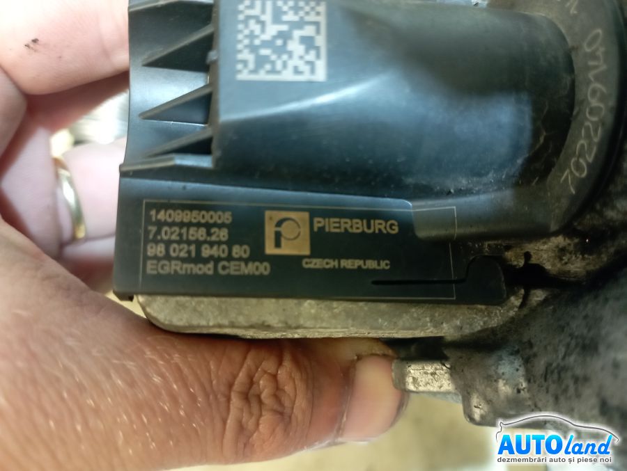 Racitor EGR PEUGEOT 308 (4A_,4C_) 2007-2025 Cod 9802194080 