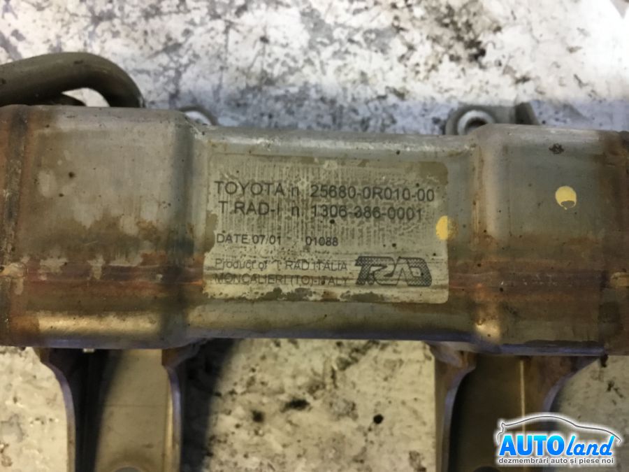 Racitor EGR TOYOTA COROLLA (_E12U_,_E12J_) 2001-2025 Cod 256800R01000 
