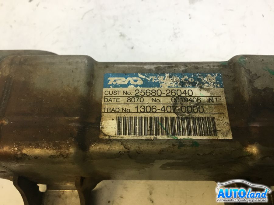 Racitor EGR TOYOTA RAV 4 III (ACA_,ACE_) 2005-2025 Cod 2568026040 