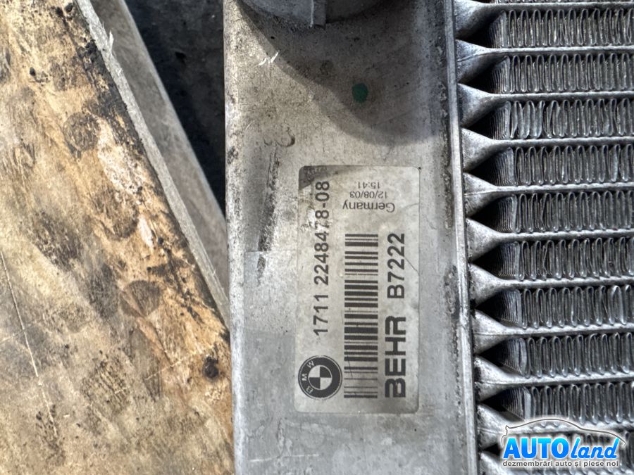 Radiator Apa BMW 7 (E65,E66) 2001-2026 Cod 2248478 
