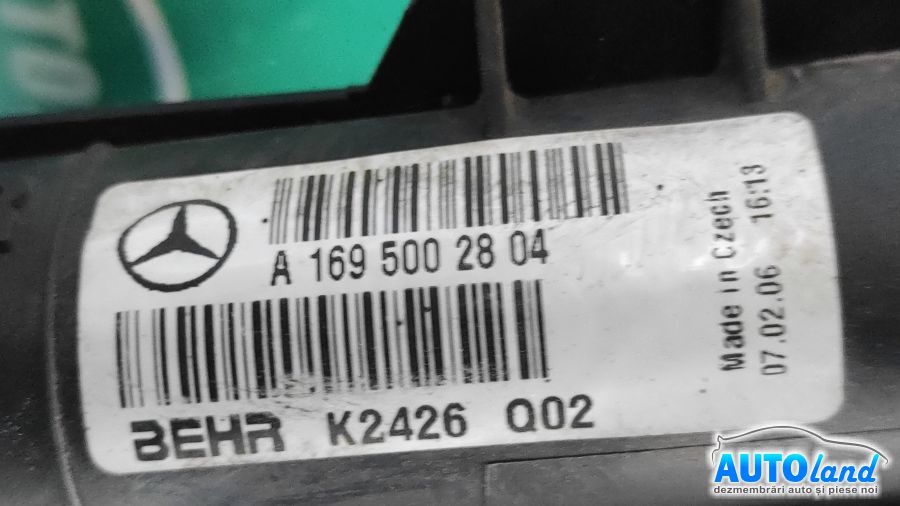 Radiator Apa MERCEDES-BENZ A-CLASS (W169) 2004-2025 Cod A1695002804 