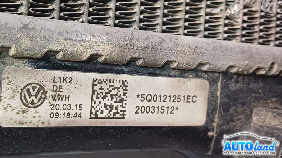 Radiator Apa VOLKSWAGEN Golf VII Variant 2012-2017 Cod 5Q0121251EC 