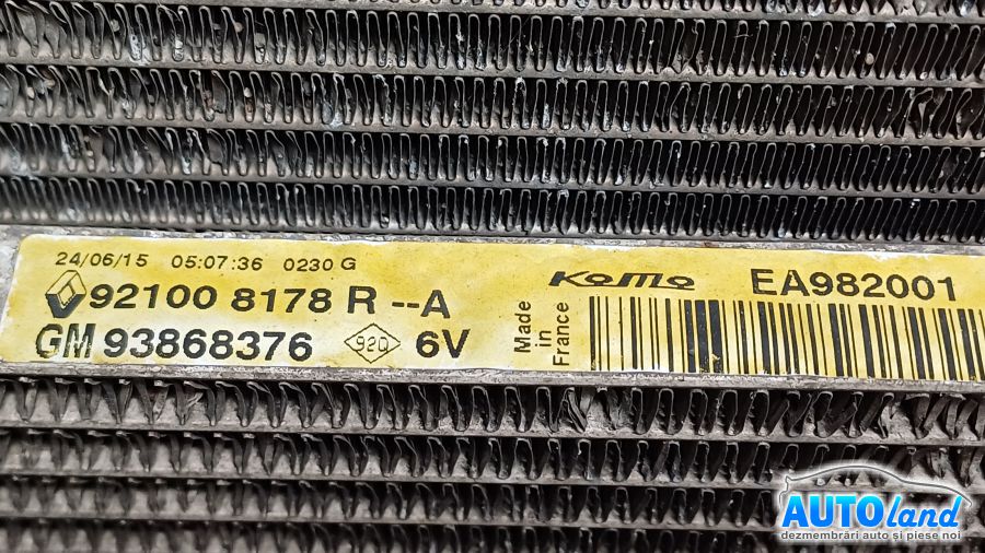 Radiator Clima Ac RENAULT TRAFIC III 2013-2025 Cod 921008178R 