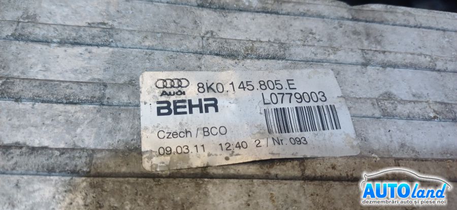 Radiator Intercooler AUDI Q5 (8R) 2008-2026 Cod 8K0145805E 