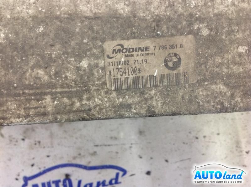 Radiator Intercooler BMW 3 (E46) 1998-2005 Cod 77863510 