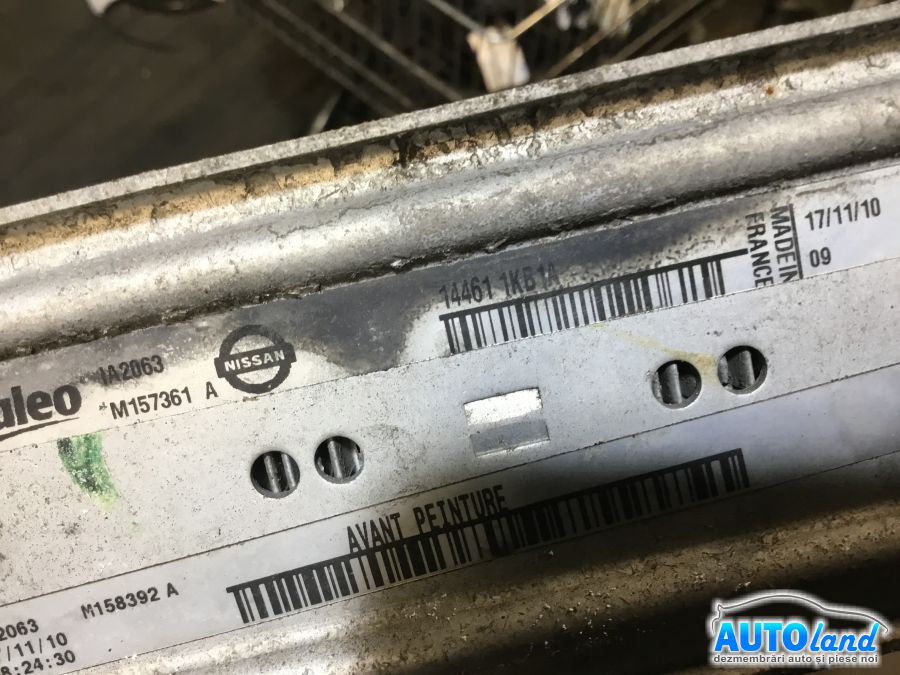Radiator Intercooler NISSAN JUKE 2010-2025 Cod 144611KB1A 