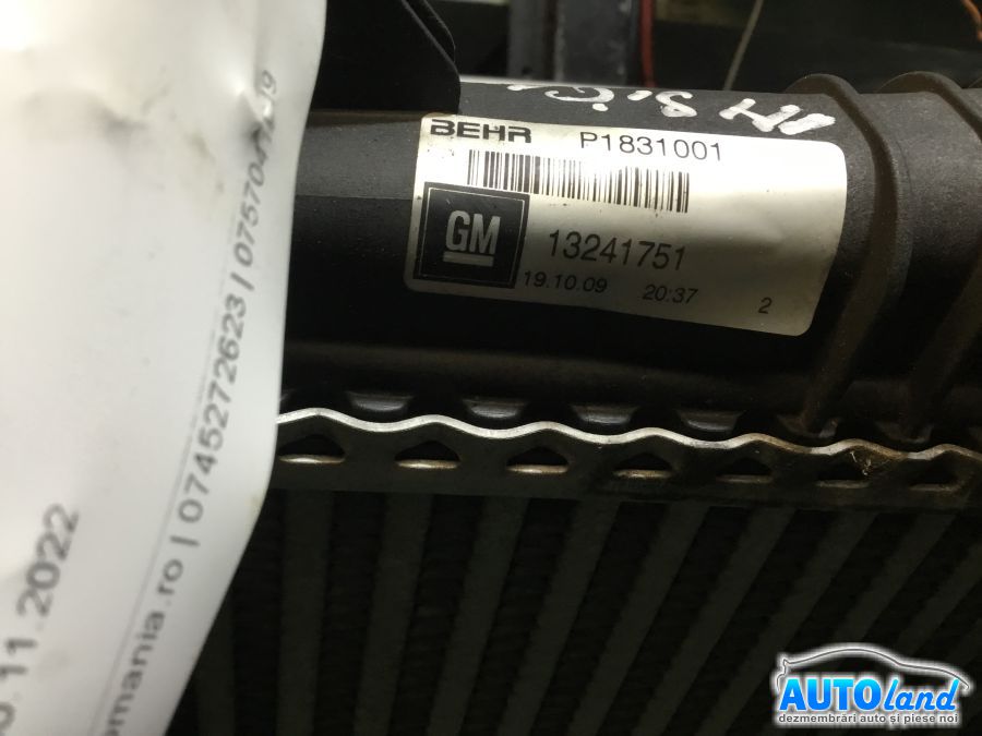 Radiator Intercooler OPEL INSIGNIA 2008-2025 Cod 13241751 