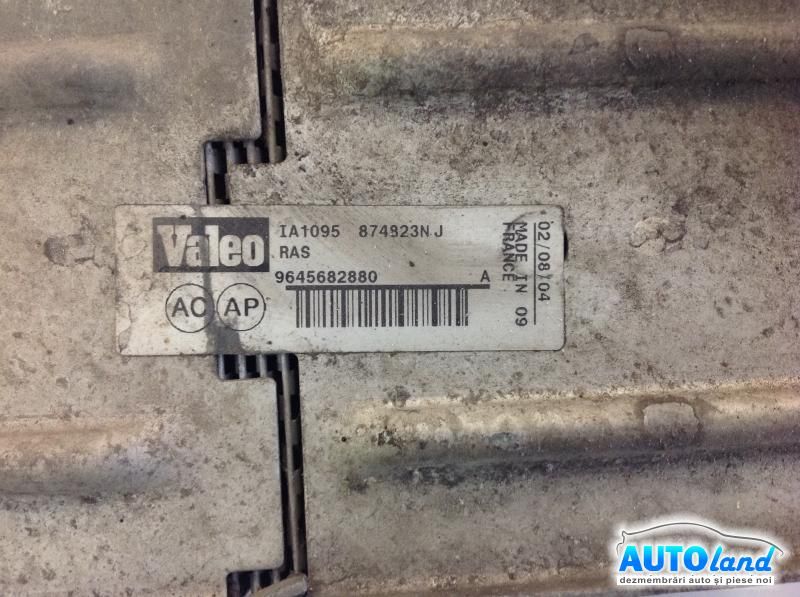 Radiator Intercooler PEUGEOT 407 (6D_) 2004-2025 Cod 9645682880 