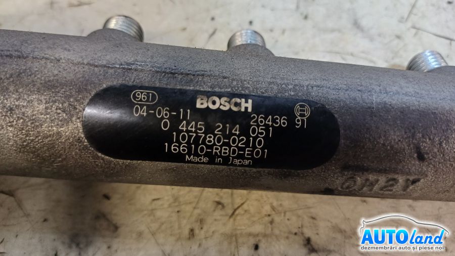 Rampa Injectoare HONDA ACCORD VIII Tourer (CM_) 2003-2025 Cod 0445214051 