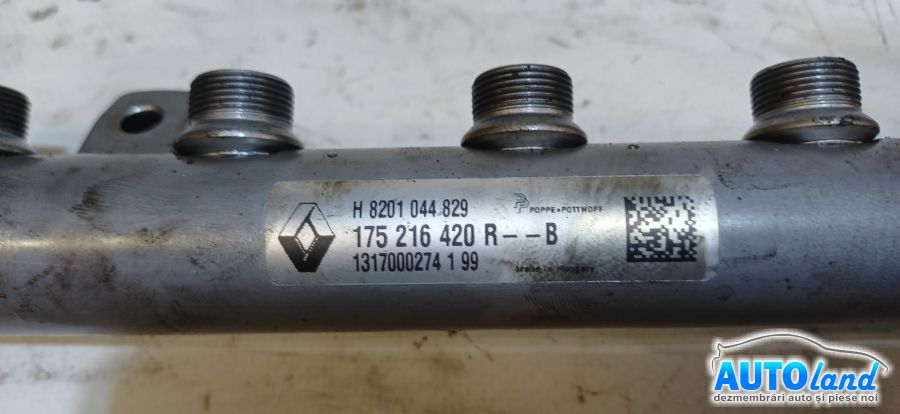 Rampa Injectoare NISSAN QASHQAI II (J11, facelift 2017) 2017-2026 Cod 8201044829 