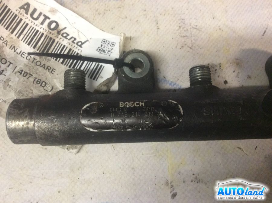 Rampa Injectoare PEUGEOT 407 (6D_) 2004-2025 Cod 0445214019 