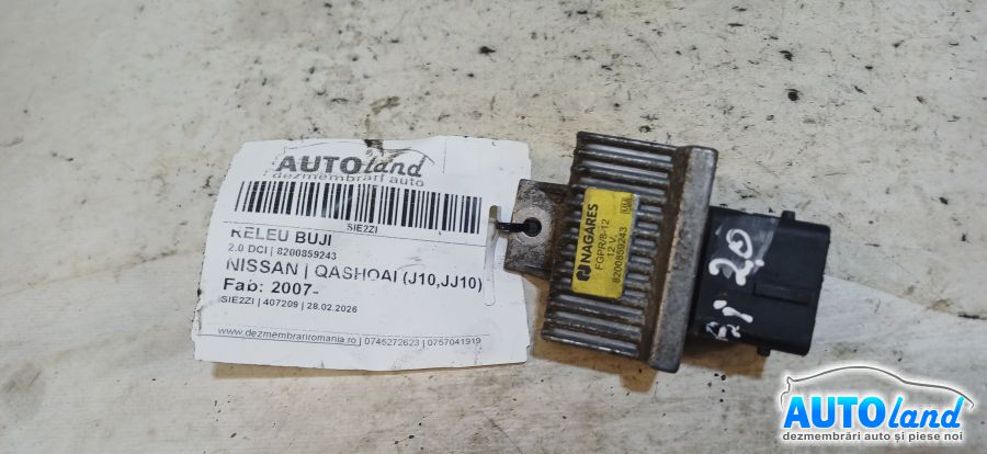 Releu Buji NISSAN QASHQAI (J10,JJ10) 2007-2026 Cod 8200859243 