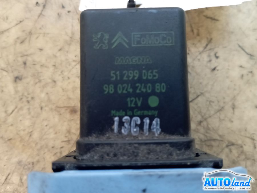 Releu Buji PEUGEOT 508 2010-2026 Cod 9802424080 