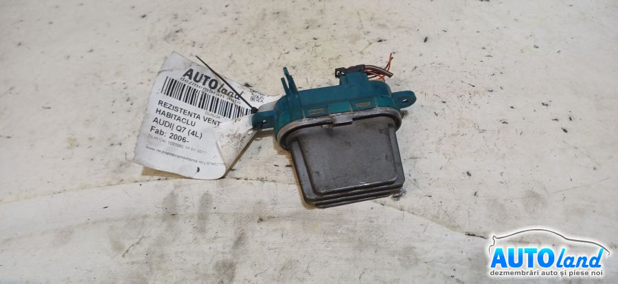 Rezistenta Ventilator Habitaclu AUDI Q7 (4L) 2006-2026 Cod 7L0907521B 