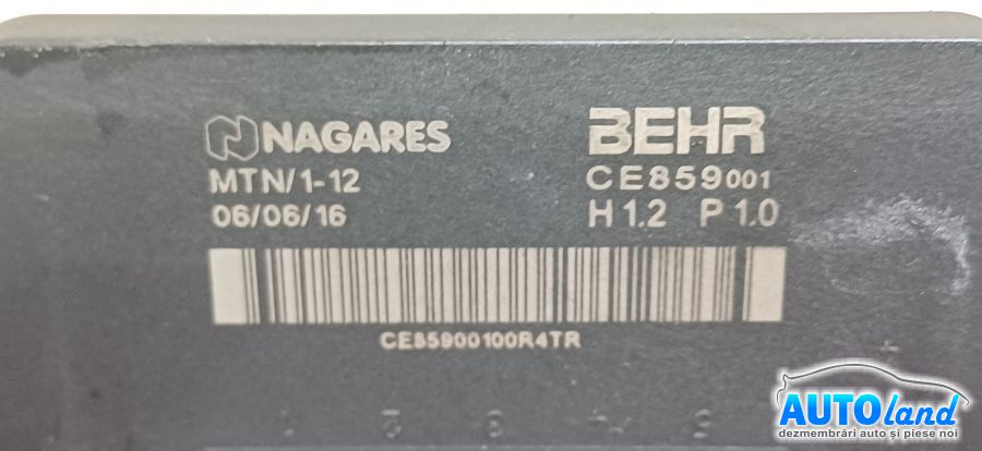 Rezistenta Ventilator Habitaclu CITROEN C4 Cactus hatchback 2014-2026 Cod CE859001 