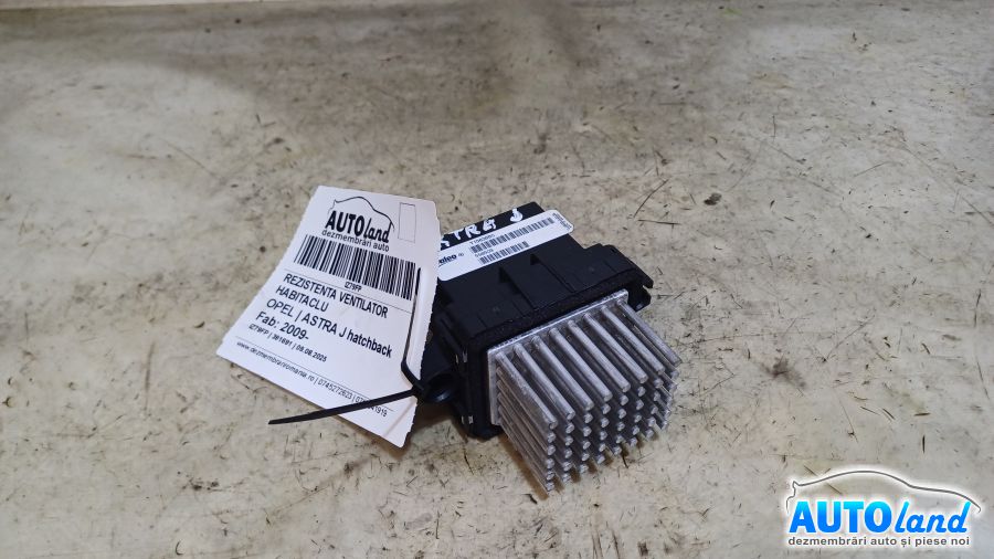 Rezistenta Ventilator Habitaclu OPEL ASTRA J hatchback 2009-2025 Cod T15638B0 